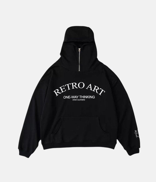 Artwork Hoodie – material: Premium Cotton & Polyester Design: High Quality Print Fit type – LUX VERSE Luxury Designer Fashion Outlet