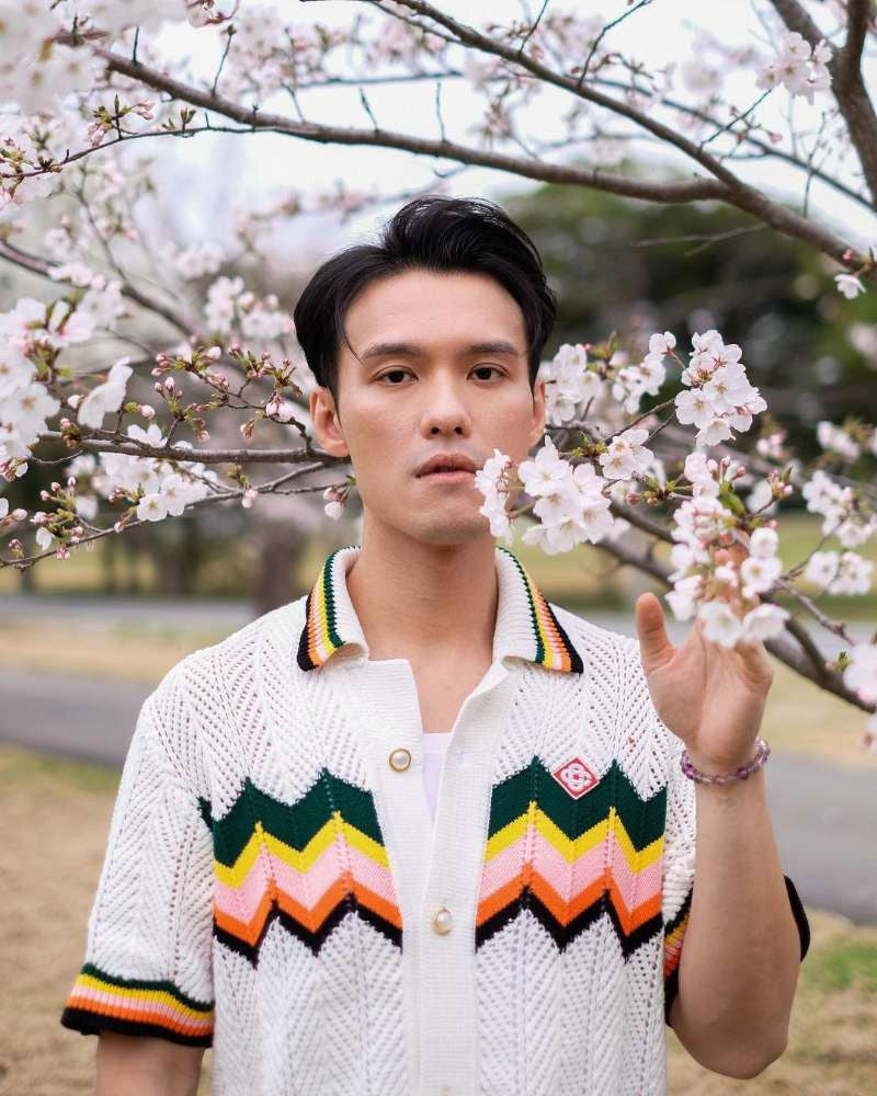 Chevron Knit Shirt - Men's