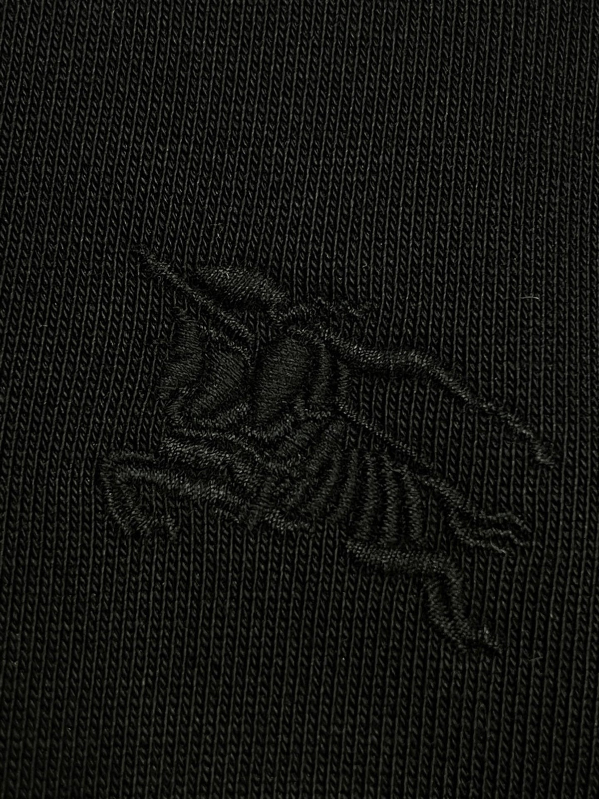 Navy Cotton Logo Zip-Through - Men's