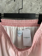 Pastel Wave Hem Silk Shorts - Men's