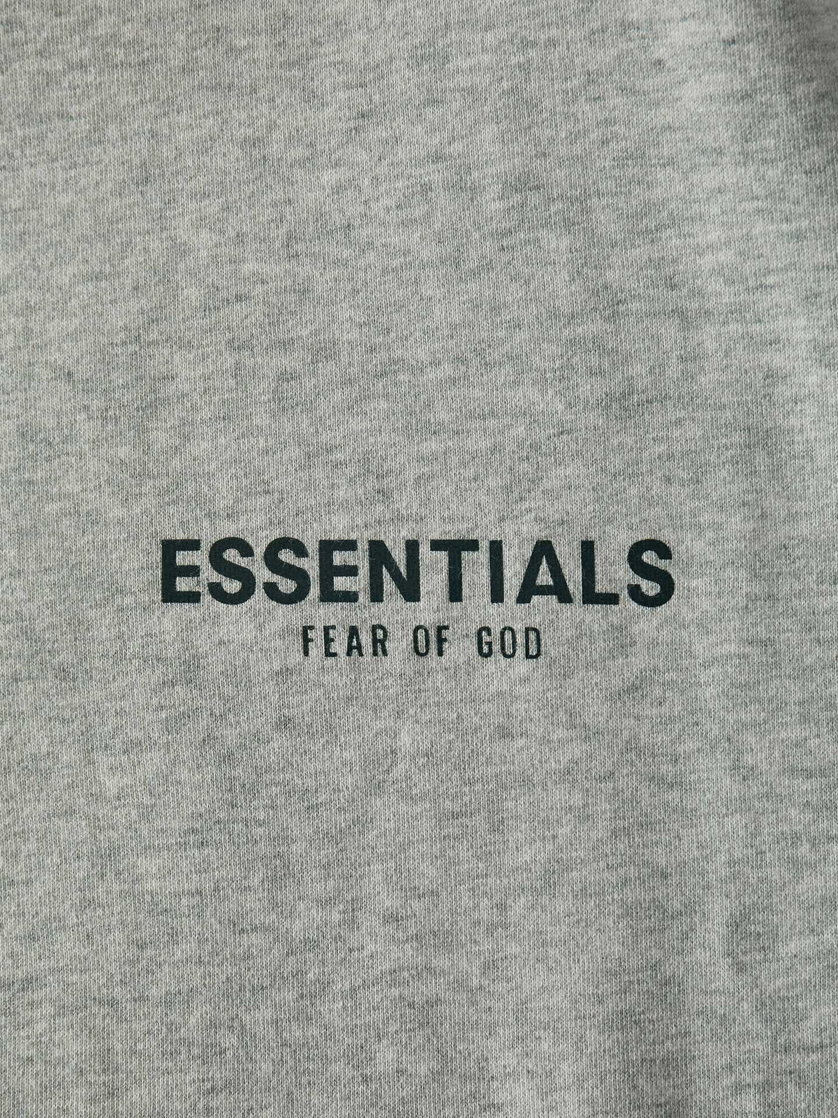 Essentials Grey Small Logo Sweatshirt - Men's