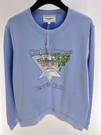 Blue Cotton Club Graphic Crewneck - Men's