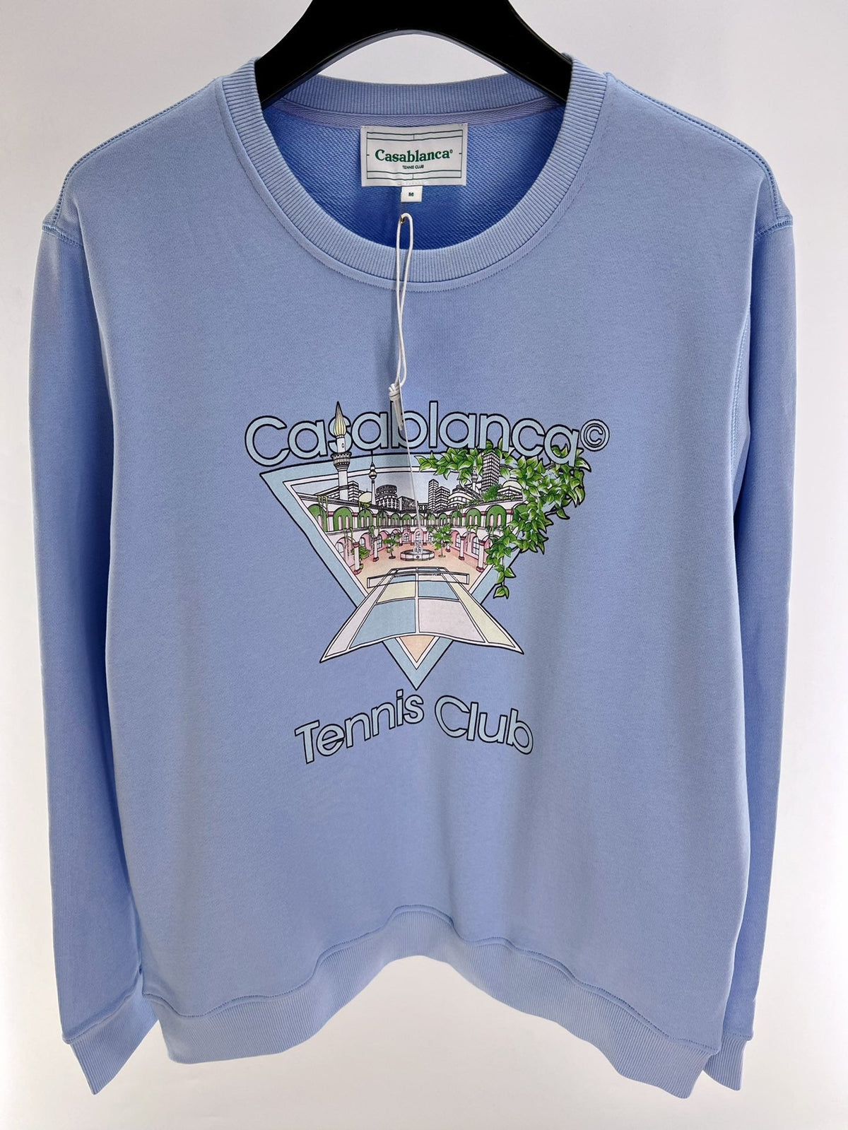 Blue Cotton Club Graphic Crewneck - Men's