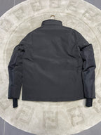 Black Nylon Down Parka - Men's