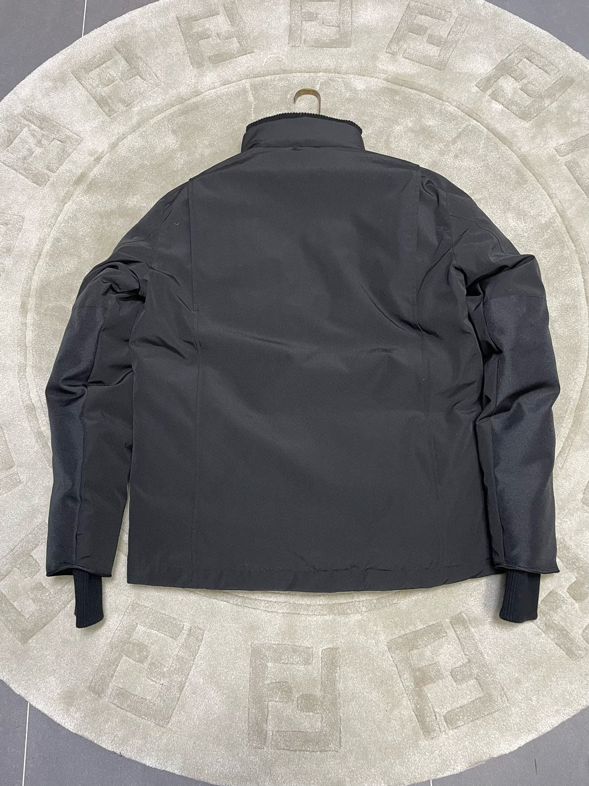 Black Nylon Down Parka - Men's