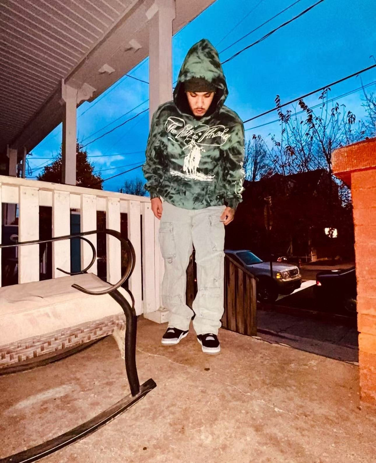 Multicolour Hoodie - Men's