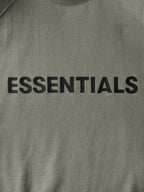 Essentials Olive Logo Sweatshirt - Men's