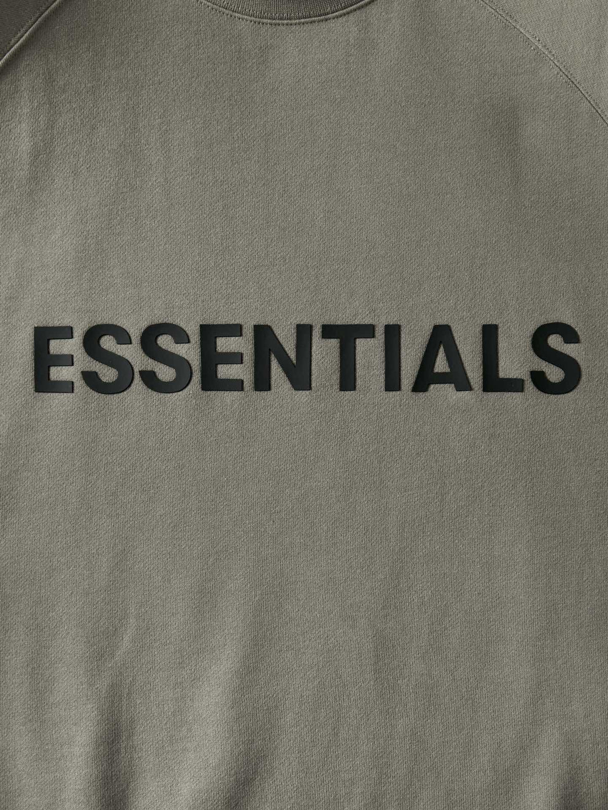 Essentials Olive Logo Sweatshirt - Men's