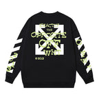 Green Graffiti Arrows Sweatshirt - Men's