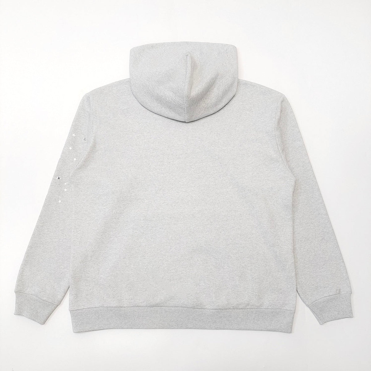 Grey Cotton Web Graphic Pullover - Men's