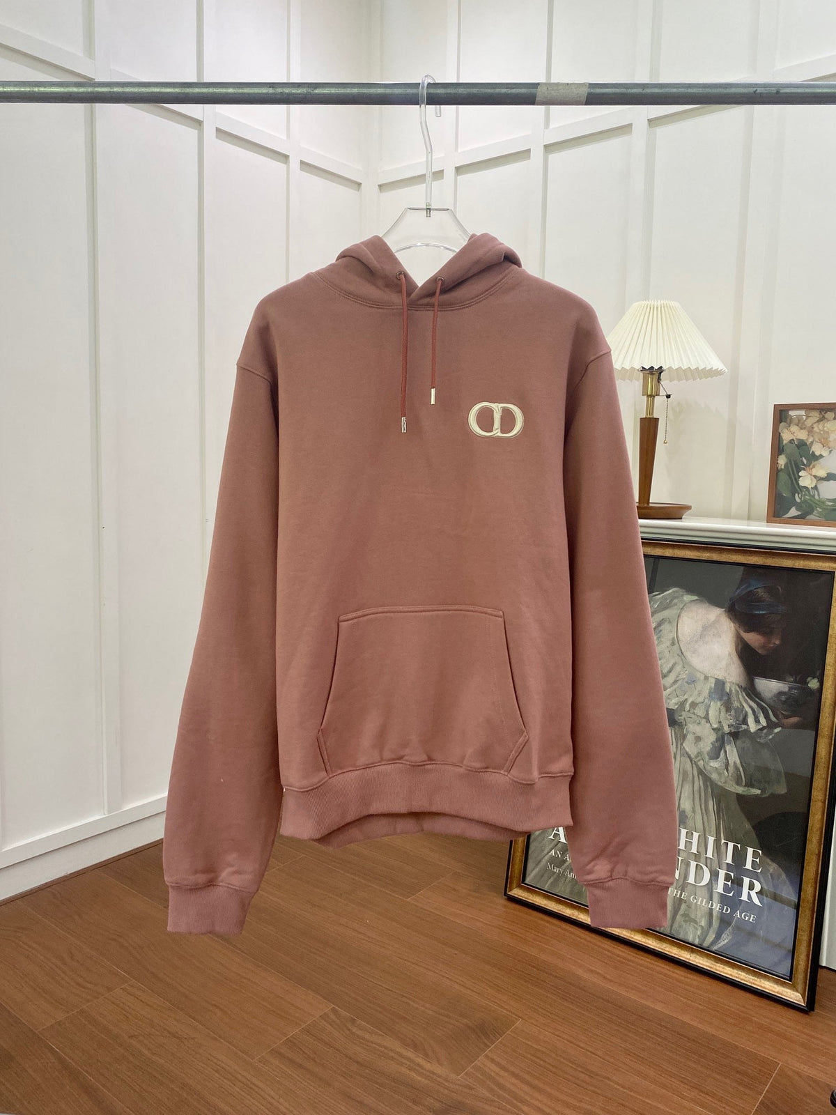 Navy Cotton Plain Pullover - Men's