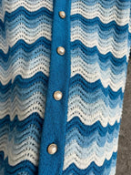 Yellow Knit Chevron Short-Sleeve - Men's