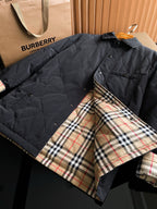 Check Overshirt Beige Shirt - Men's