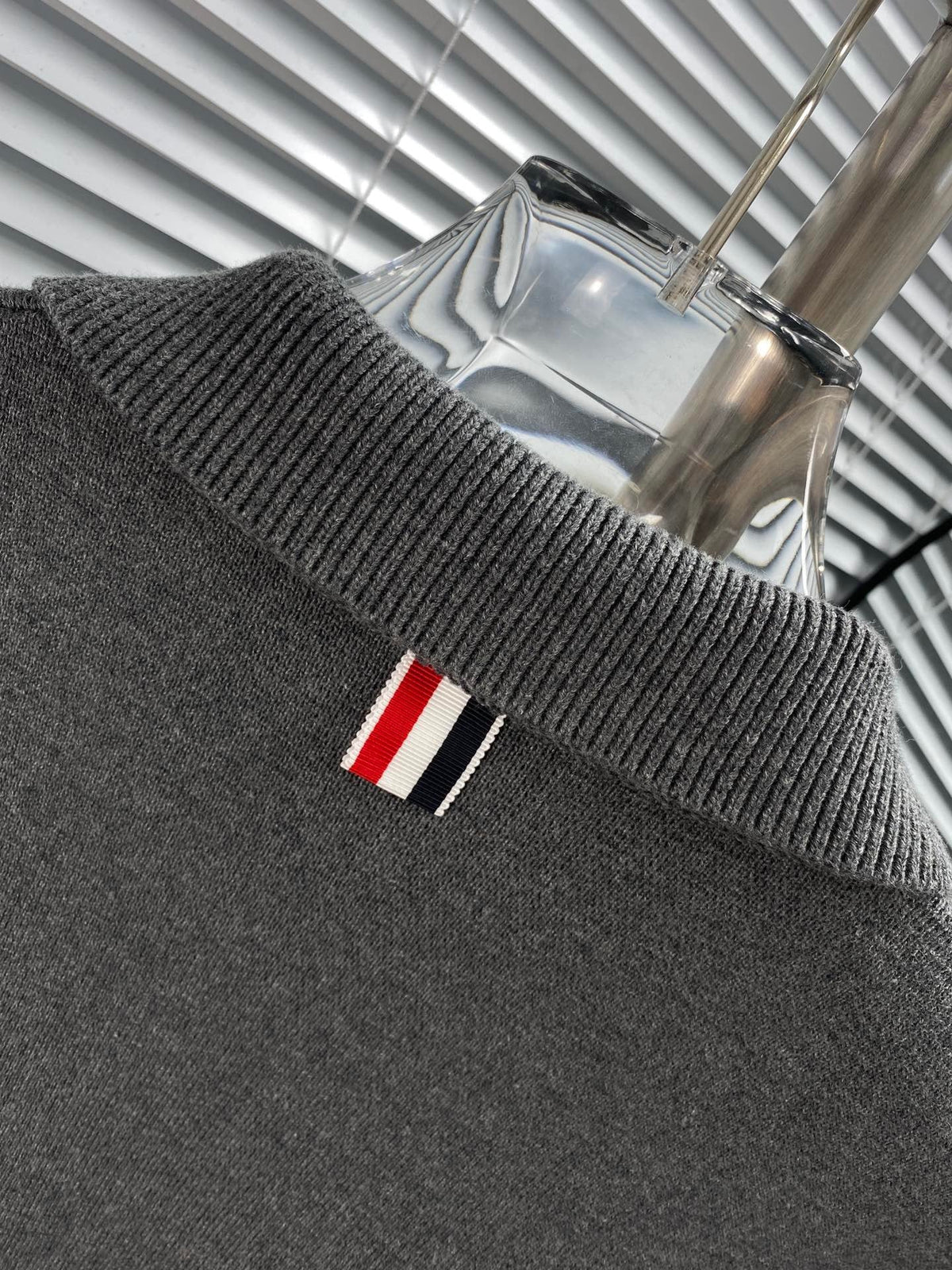 RWB Stripe Cardigan Navy - Men's