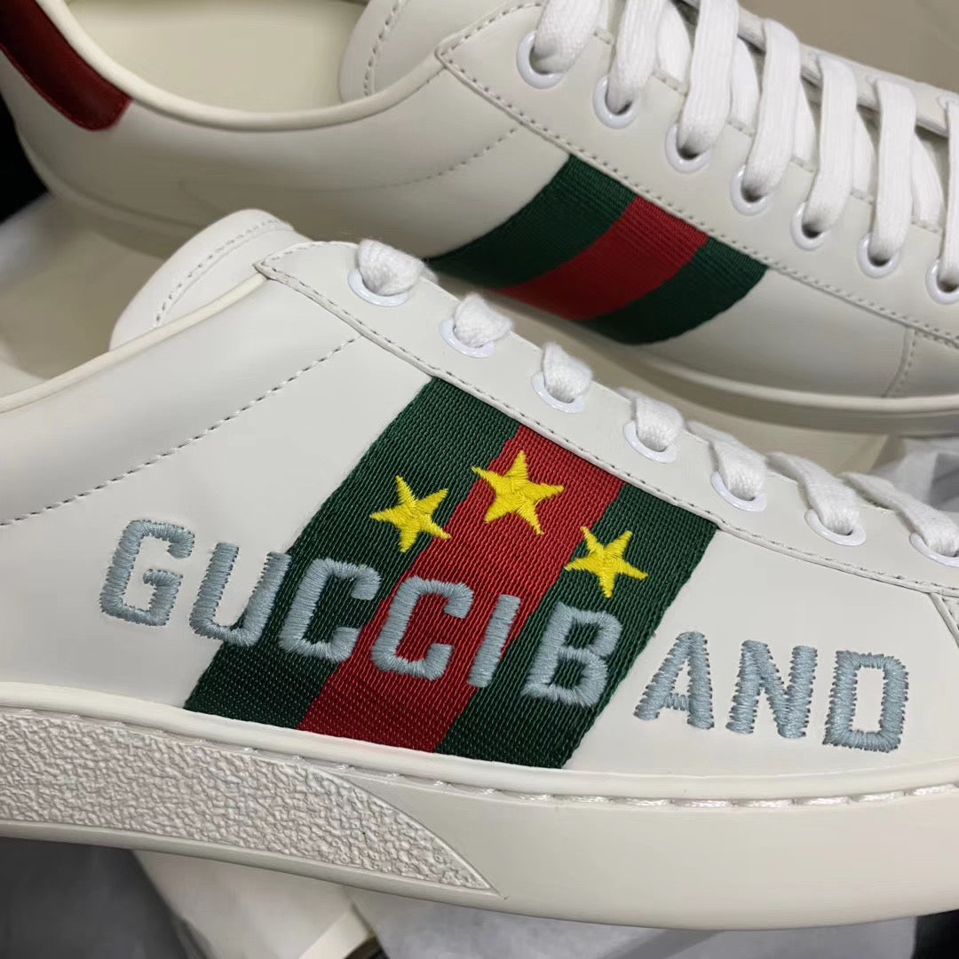 Ace Band Print Sneakers - Men's