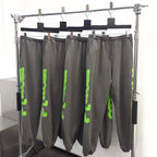 Olive Cotton Spider Graphic Joggers - Men's