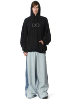 Washed Infinity Graphic Hoodie - Men's