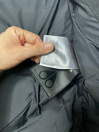 Black Nylon Logo Gilet - Men's