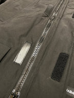Black and White Parka - Men's