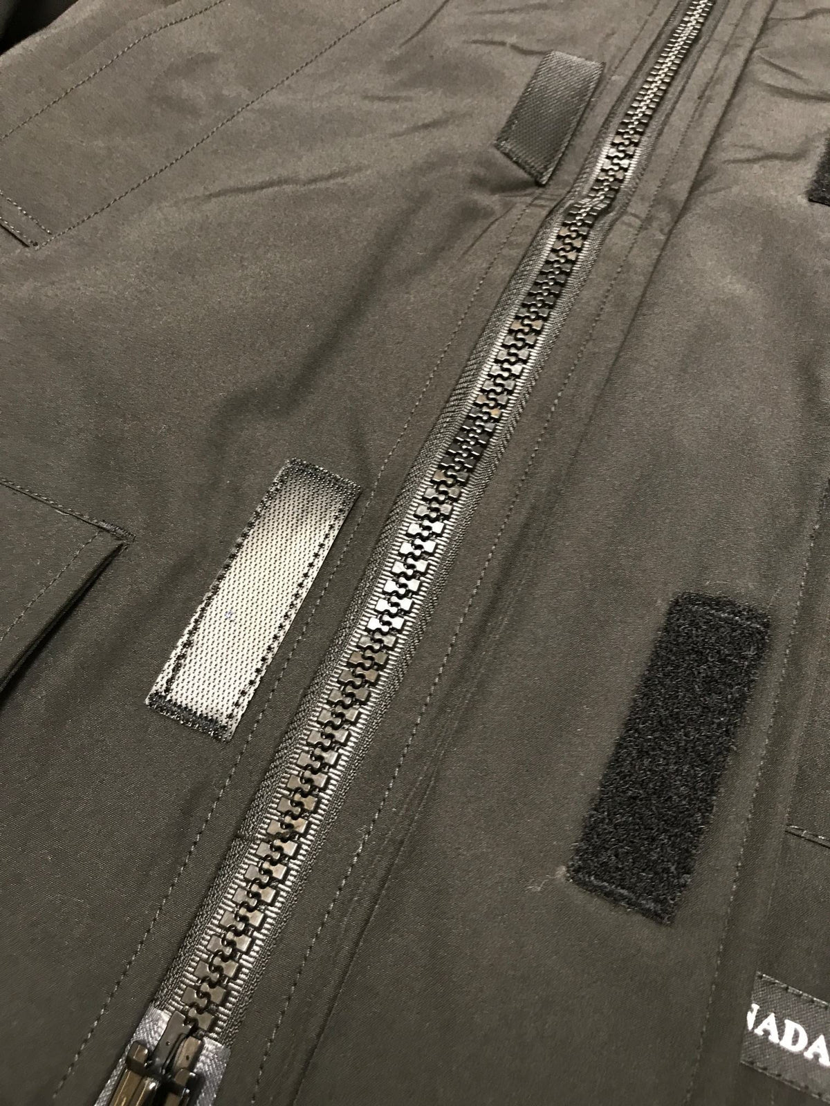 Black and White Parka - Men's