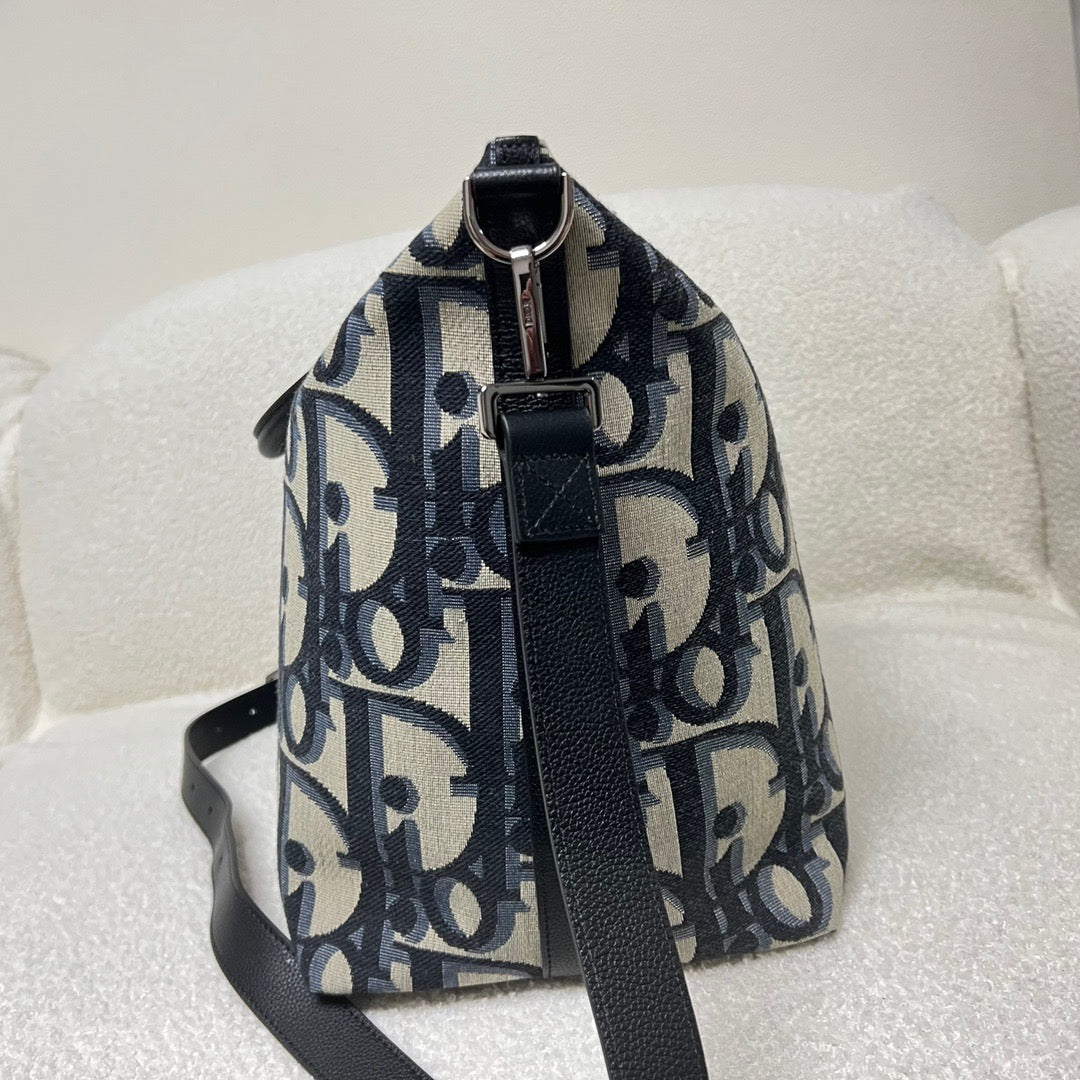 Black and Grey Duffle Bag