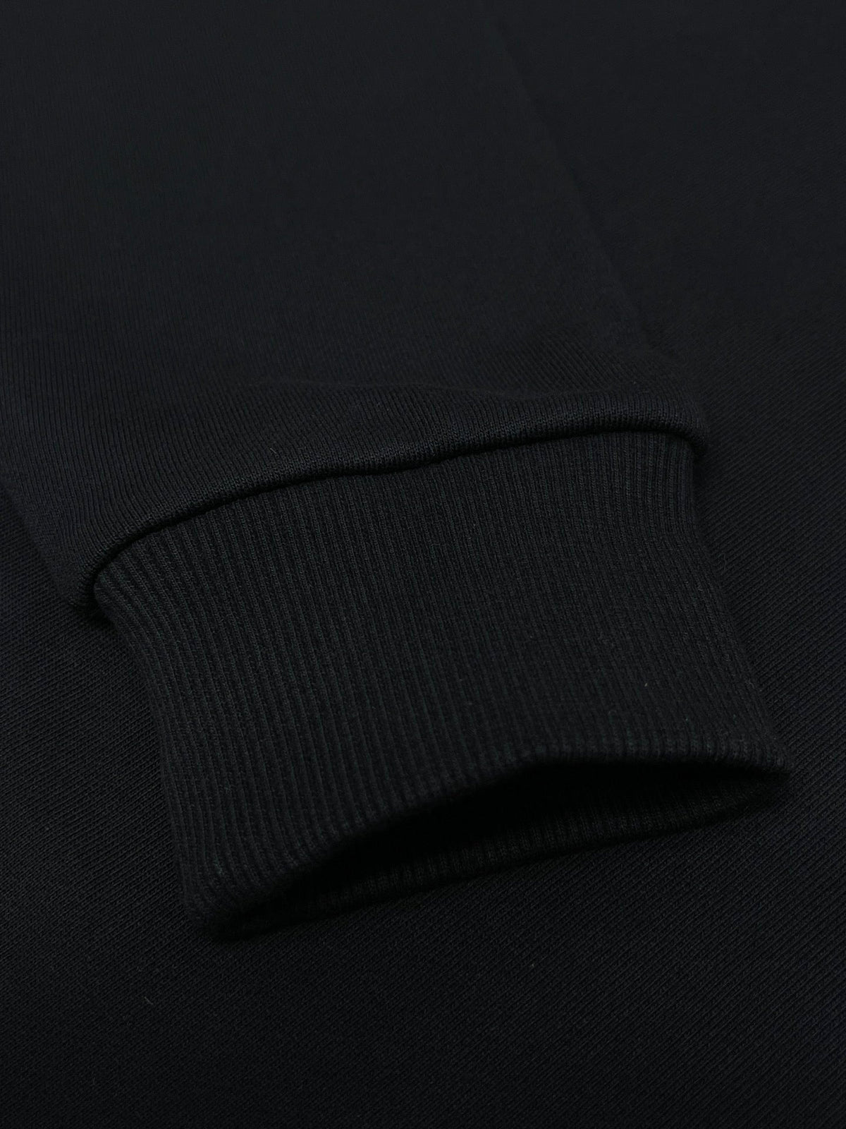 Navy Cotton Chest Logo Pullover - Men's
