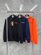 Black Cotton Plain Zip-Through - Men's