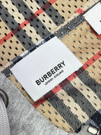 Navy Cotton Check Lined Zip-Through - Men's