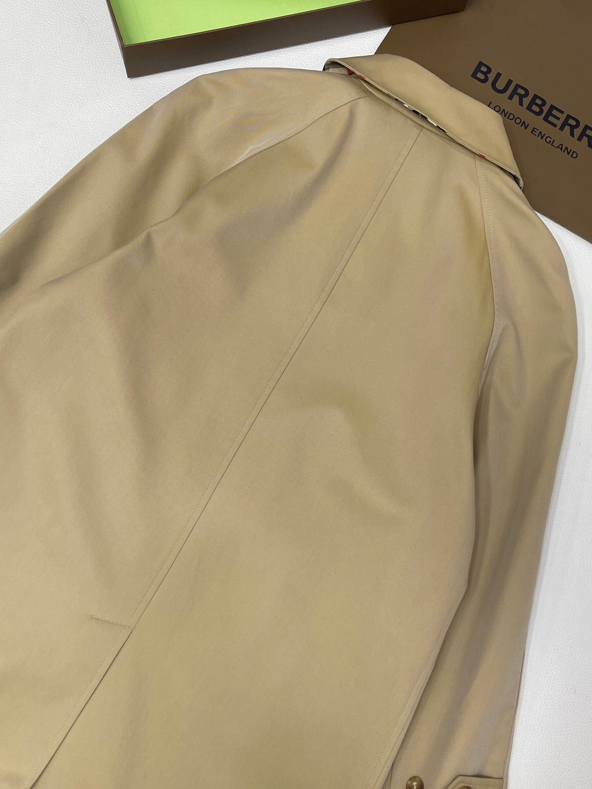 Navy Cotton Plain Car Coat - Men's