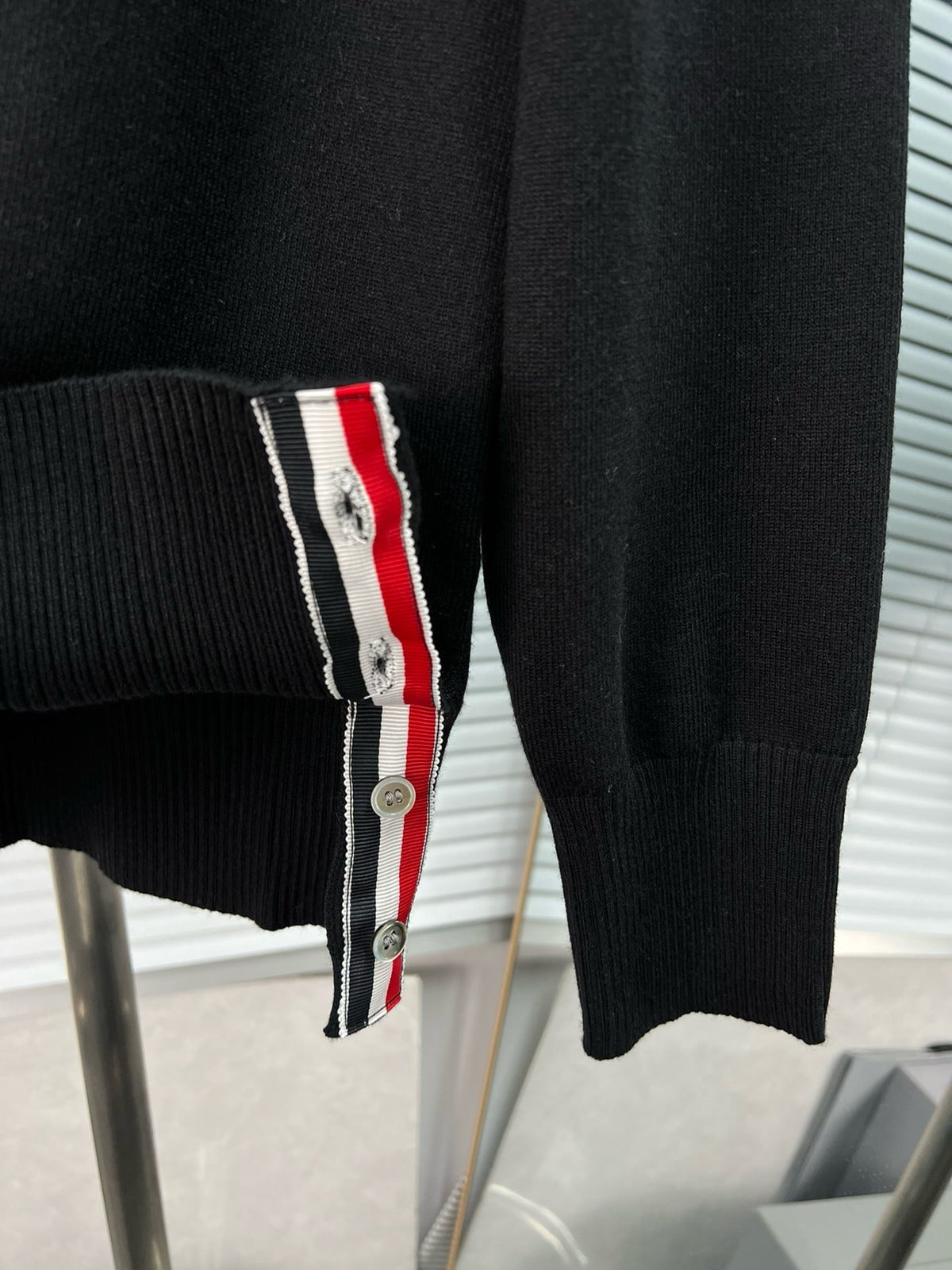 4-Bar Cardigan White - Men's