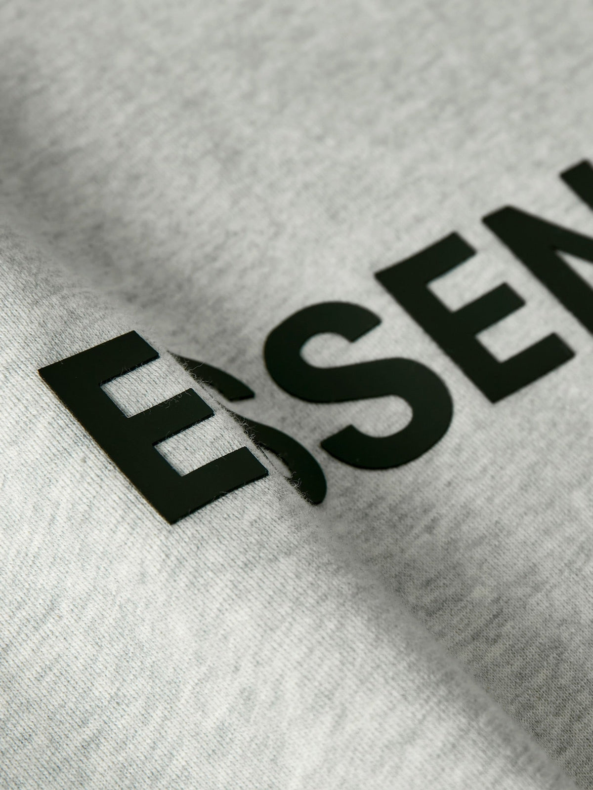Essentials Light Grey Logo Sweatshirt - Men's