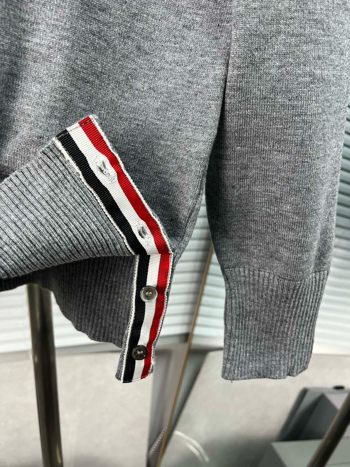 RWB Crewneck Cream Sweater - Men's