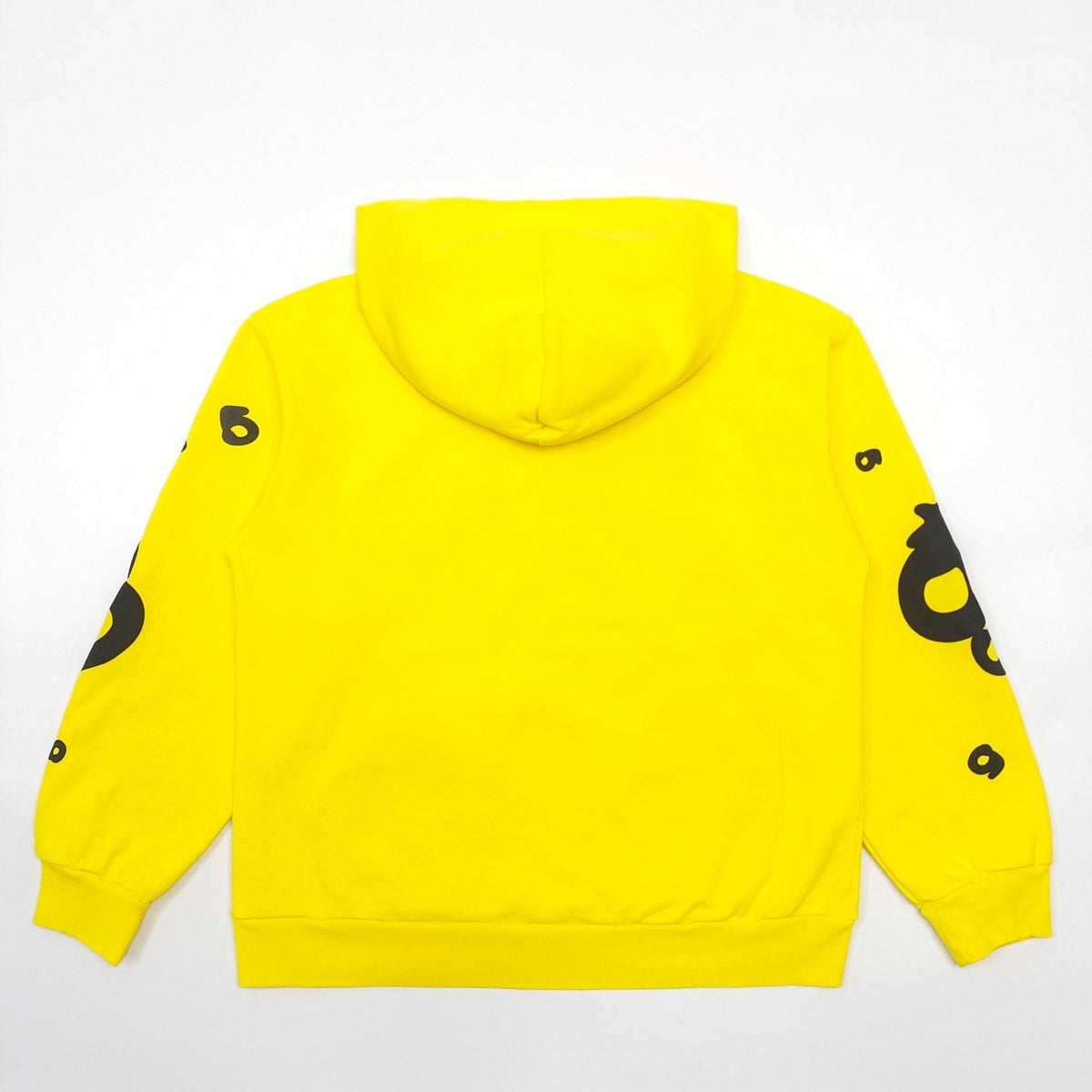 Yellow Cotton Star Print Pullover - Men's