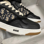 B27 Low Navy Oblique Sneakers