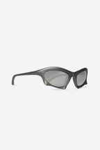 Bat BB0229S-002 sunglasses in silver – mirror silver lenses are from the look 22 and 56 of the’s Summer – LUX VERSE Luxury Designer Fashion Outlet