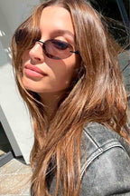BB0179S oval metal black sunglasses – iconic screws incorporated within the hinge – LUX VERSE Luxury Designer Fashion Outlet