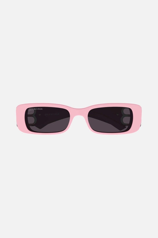 Balenciaga Dynasty pink sunglasses featuring BB logo - Lux Studios