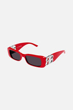 Dynasty red sunglasses featuring BB logo – Dynasty red sunglasses featuring BB logo – LUX VERSE Luxury Designer Fashion Outlet