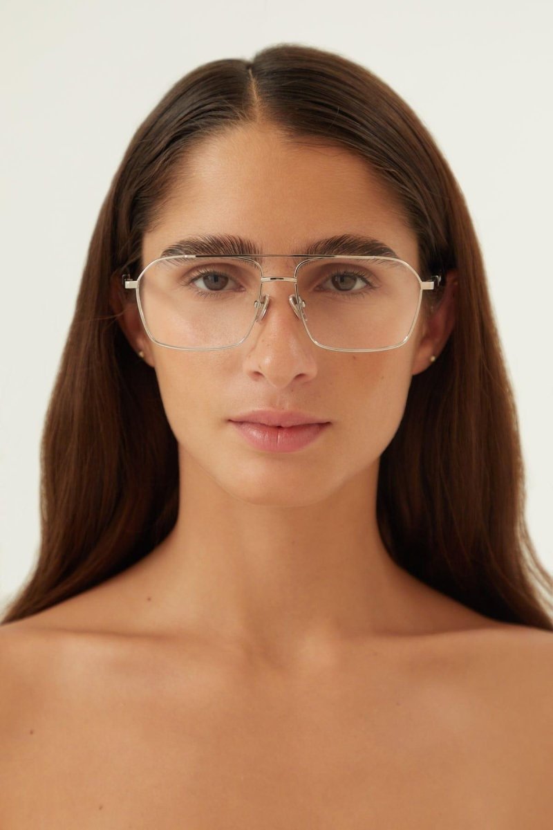 Metal caravan frame – an evolution of a best-selling Eyewear concept “The Tag” – LUX VERSE Luxury Designer Fashion Outlet