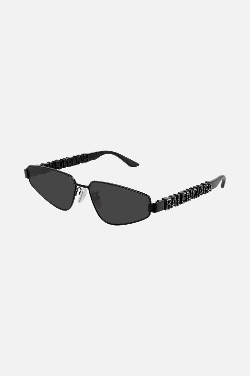 Metal sunglasses with Swarovski logo – super light structure to guarantee confort – LUX VERSE Luxury Designer Fashion Outlet