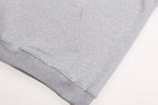 Grey Cotton Slogan Pullover - Men's