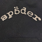 Black Cotton Embellished Pullover - Men's