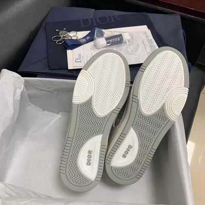 B27 Low Grey Oblique Sneakers