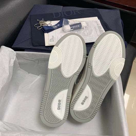 B27 Low Grey Oblique Sneakers