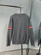 RWB Stripe Cardigan White - Men's