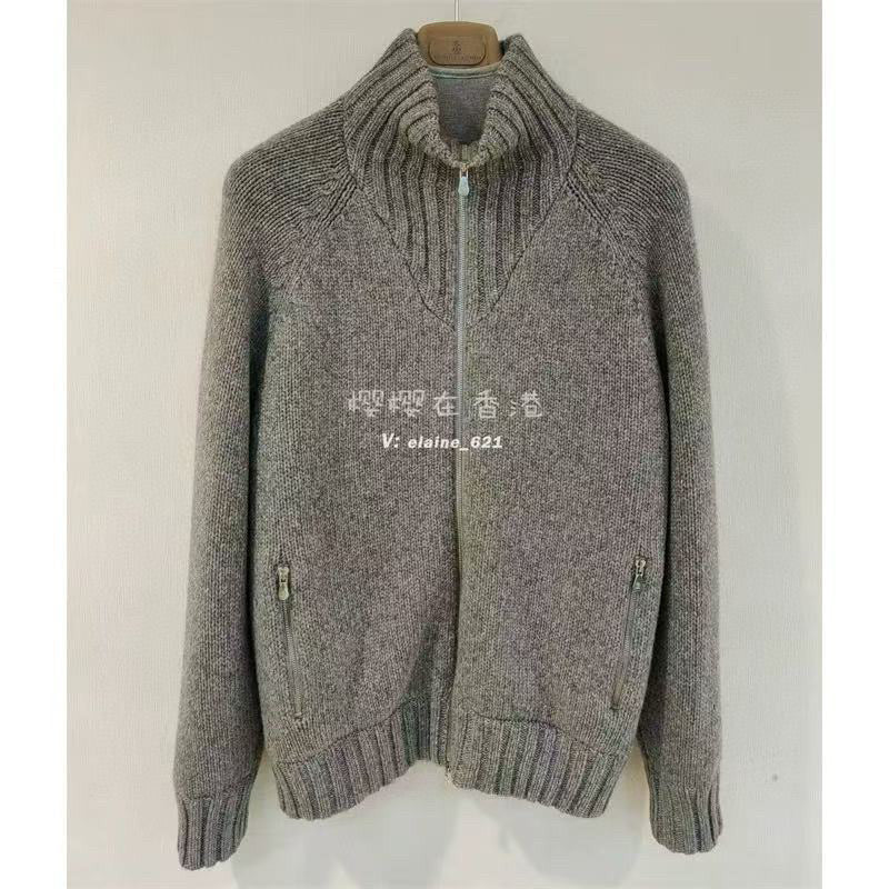 Oatmeal Grey Sweater - Men's