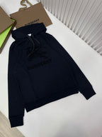 Navy Tonal Logo Hoodie - Men's
