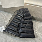 Black Nylon Glossy Gilet - Men's