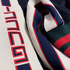 Navy Jersey Side Stripe Track - Men's