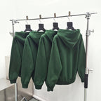 Green Cotton Graphic Pullover - Men's